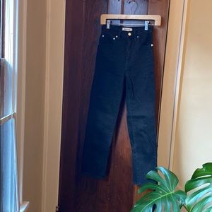 Madewell Classic Straight in Lunar, size 23